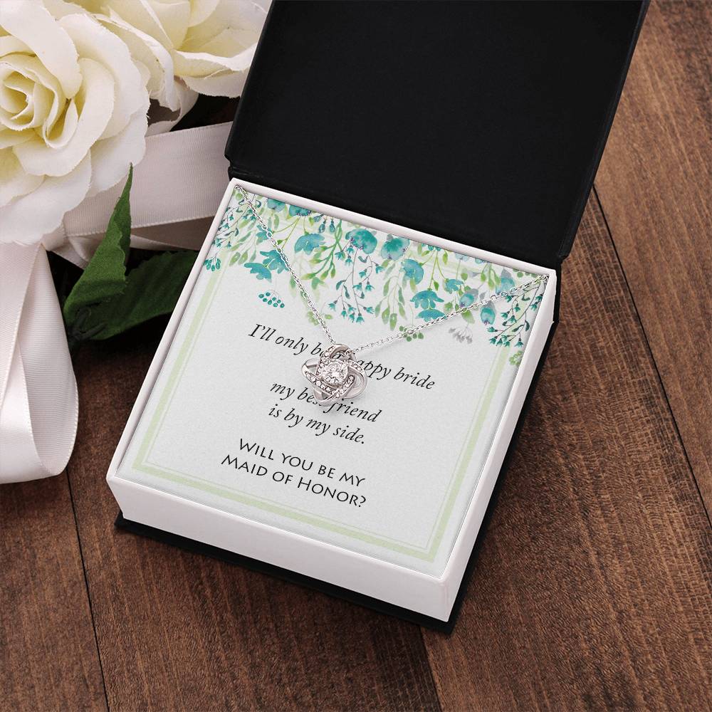 Will You Be My Maid of Honor Bridal Wedding Jewelry