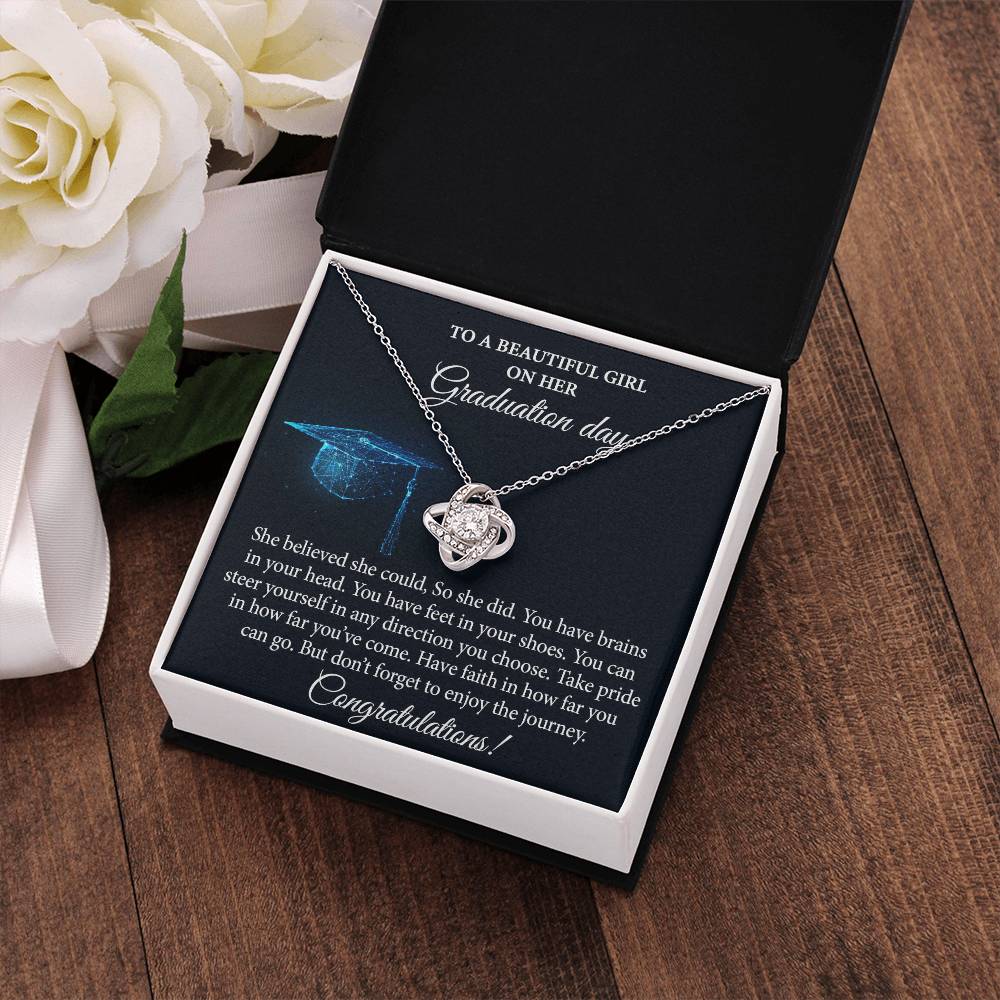 (Almost Gone) Beautiful Girl, Graduation Necklace