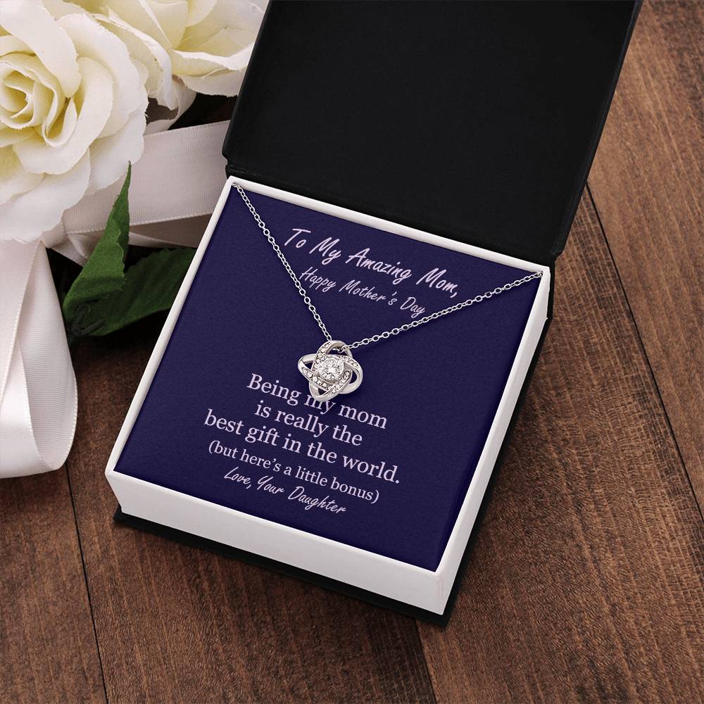 "The Best Gift in the World" Mother's Day Necklace -  Is The Best Gift In The World