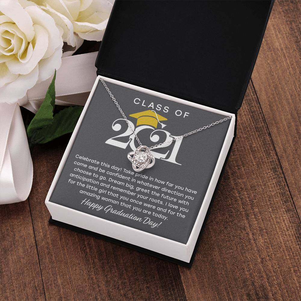 (Almost Gone) Class of 2021 – Love Knot Necklace