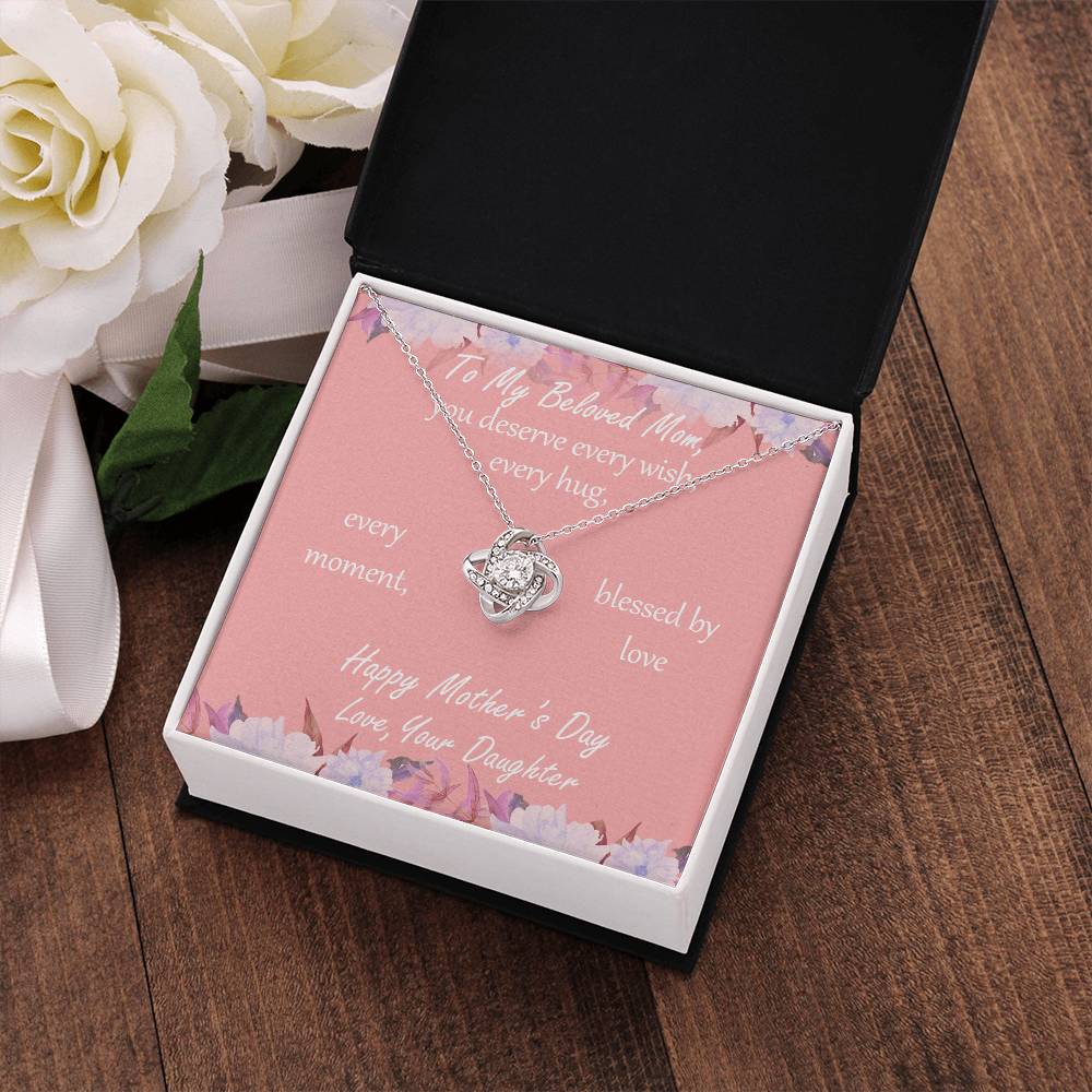 "Every Moment" - Personalised Mother's Day Bangle -  To Beloved My Mom