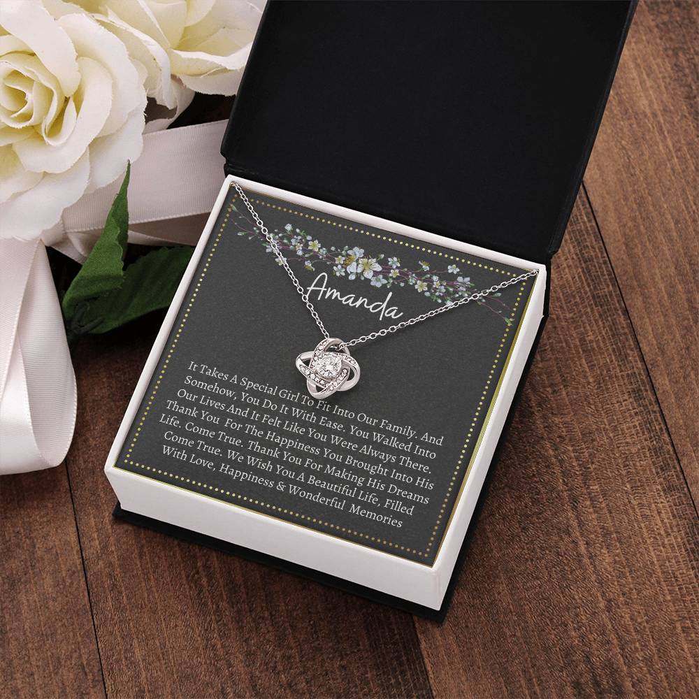 Gift for Son's Girlfriend - Wishing you a beautiful life filled with love, happiness, and wonderful memories on Wedding Day