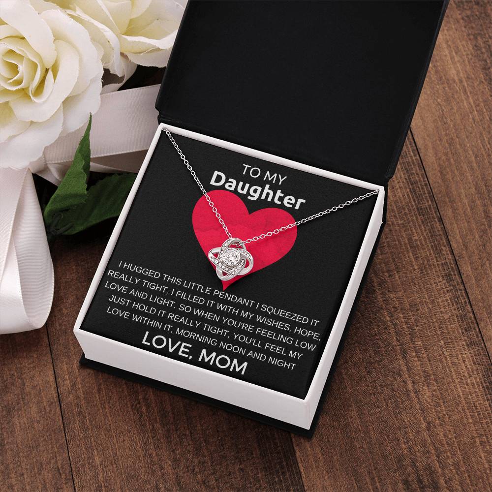 (Premium) Love Knot Necklace | Special Gift for Your Daughter! ❤️