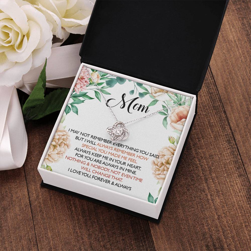 (Almost Gone!) Mother's Day Gift - Keep Me In Your Heart  - Special Mother’s Day Jewelry