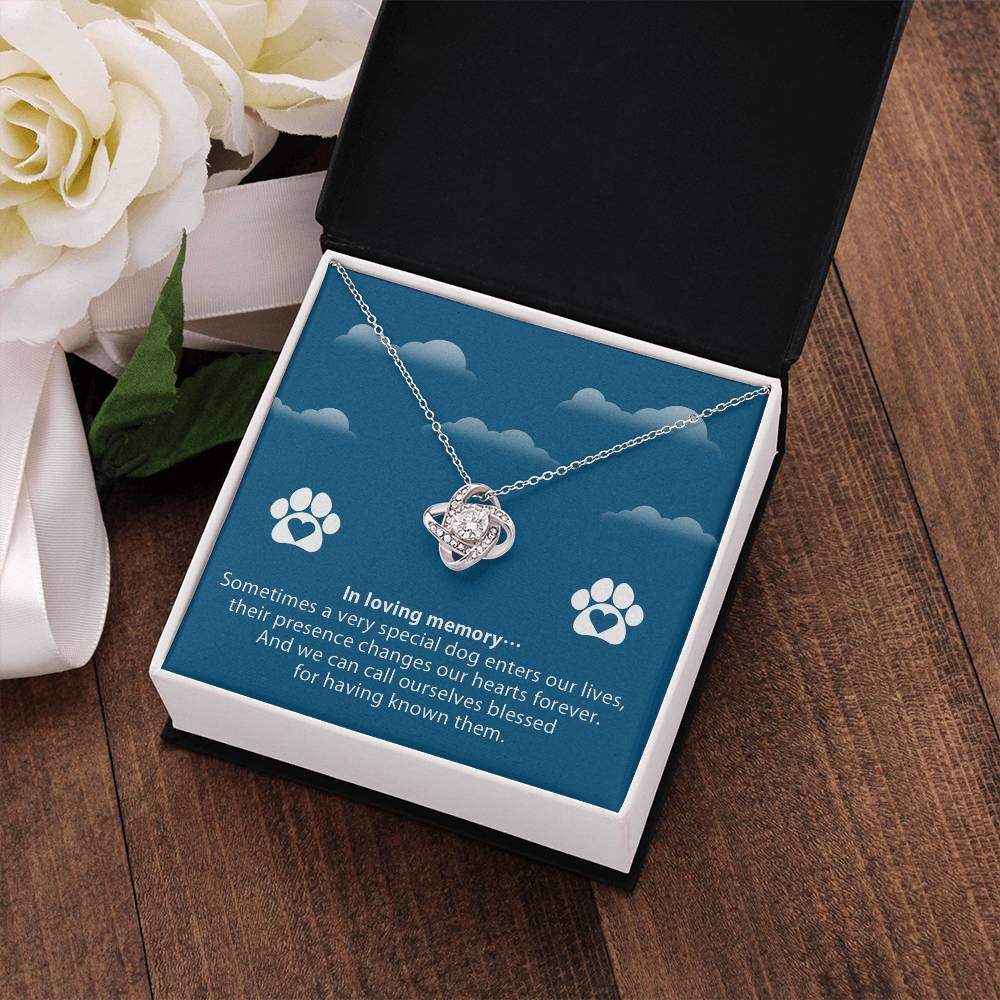 Necklace to Pet’s Memory – Blessed to have known you - Remembrance Day