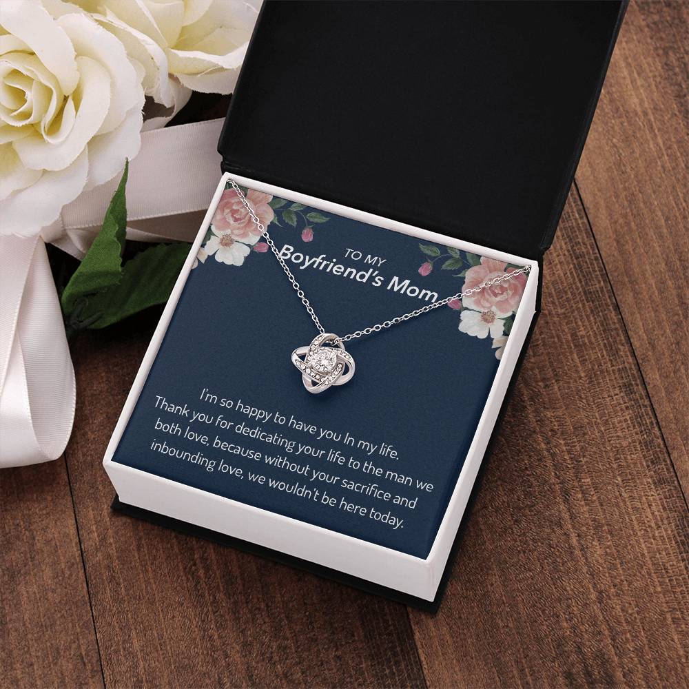 (Almost Gone) Boyfriend’s Mom Personalized Gift - Birthday Gift of Gratitude and Love