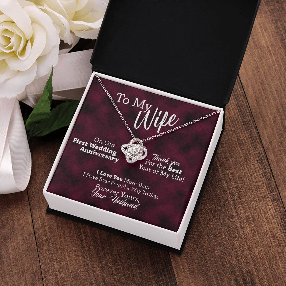 I Love You More Than I Have Ever Found a Way to Say 1st Anniversary Gift