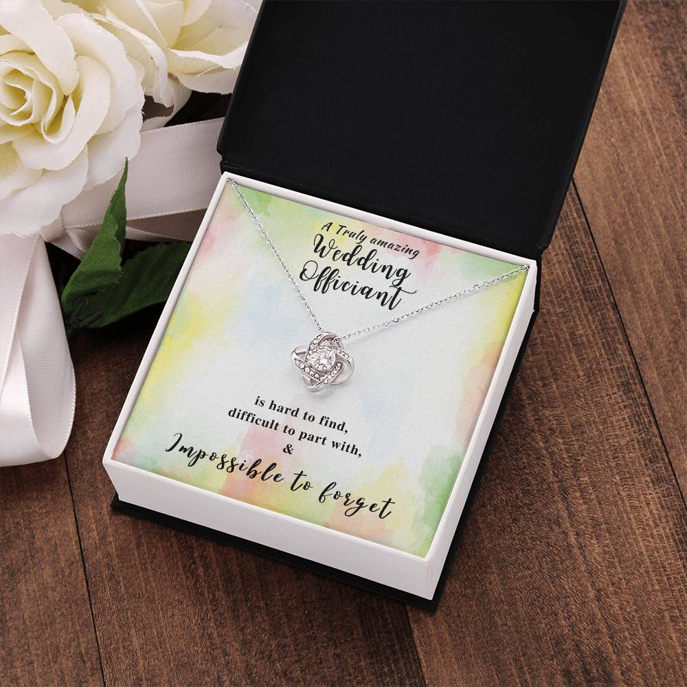 Wedding Officiant Gift | Gift for Wedding Officiant Necklace | a Truly Amazing Wedding Officiant Appreciation Gift