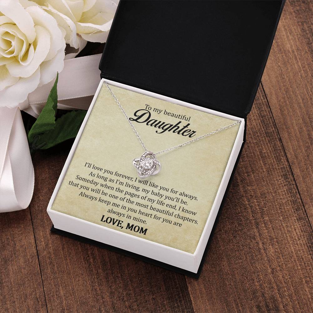 To My Beautiful Daughter - Always keep Me in Your Heart