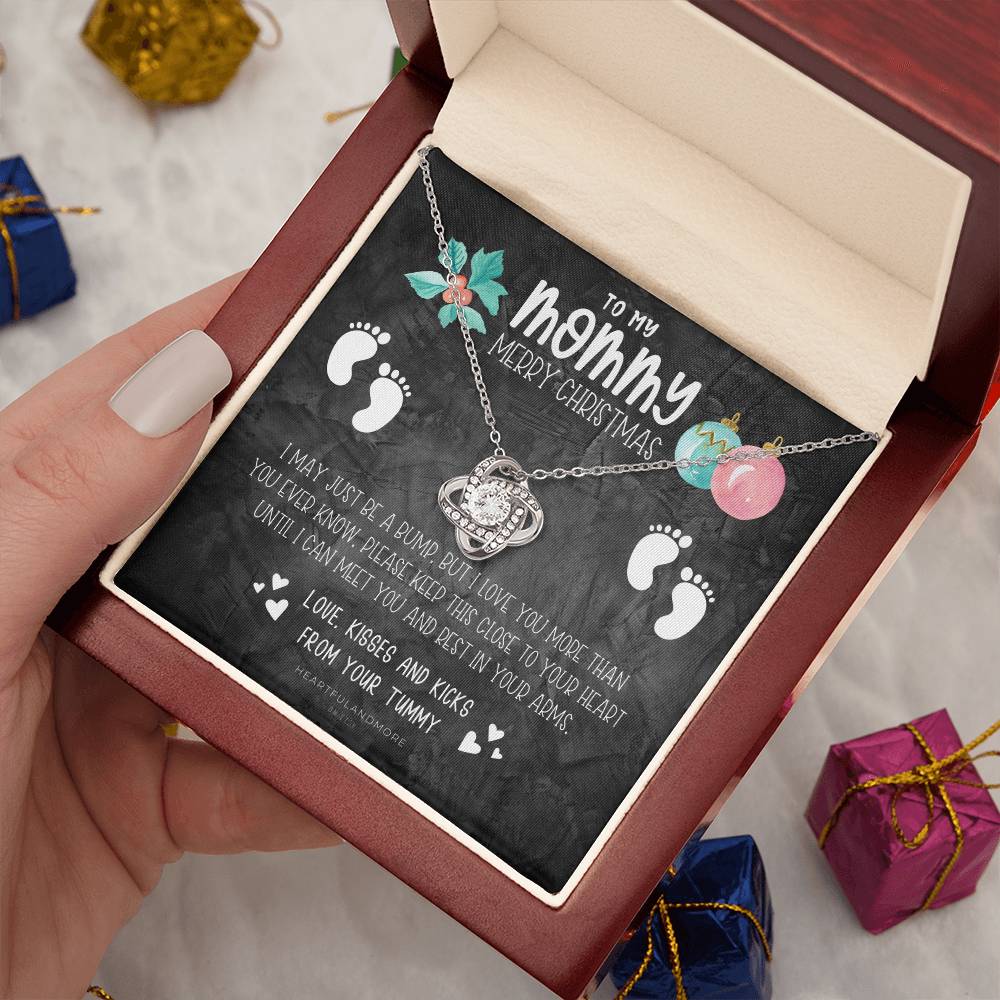 New Mom Christmas, Pregnant Wife Christmas Gift, Christmas Gift for Pregnant Wife, Jewelry for Pregnant Wife, Expecting Wife Christmas