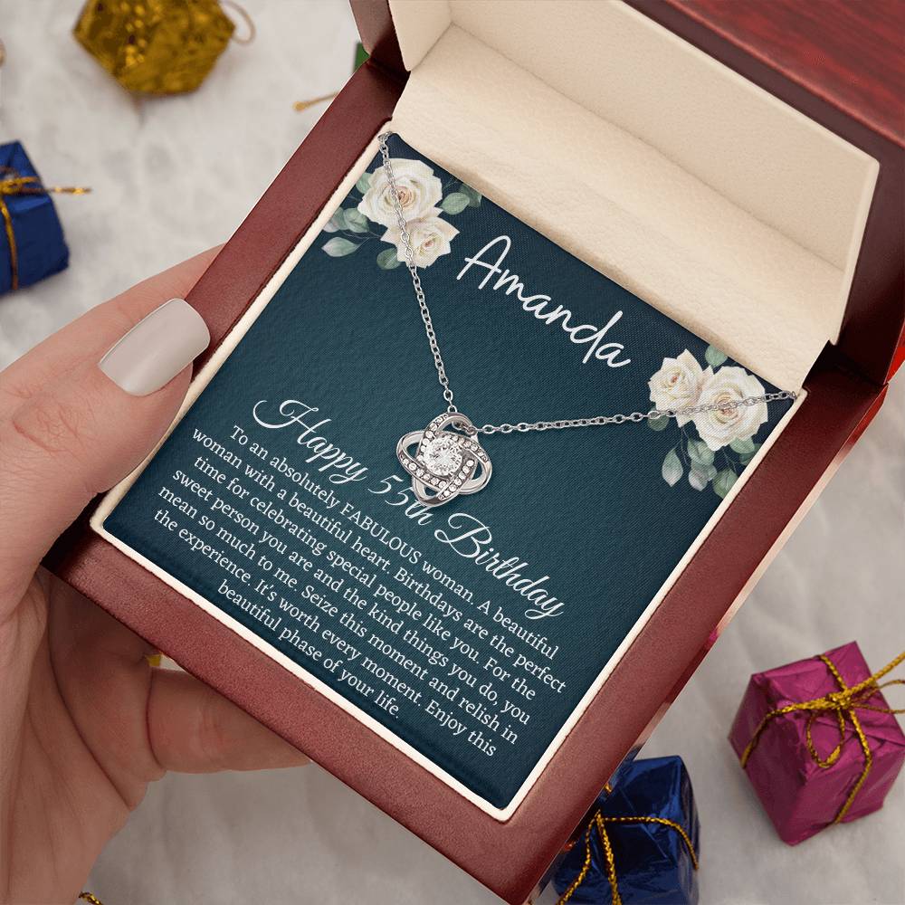 55th birthday - Gift For Girl Friend, My Mom - Present To Birthday