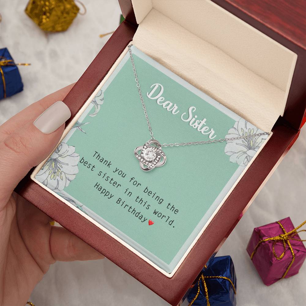 Best Unique Birthday Gift for Sister - 925 Sterling Silver Pendant