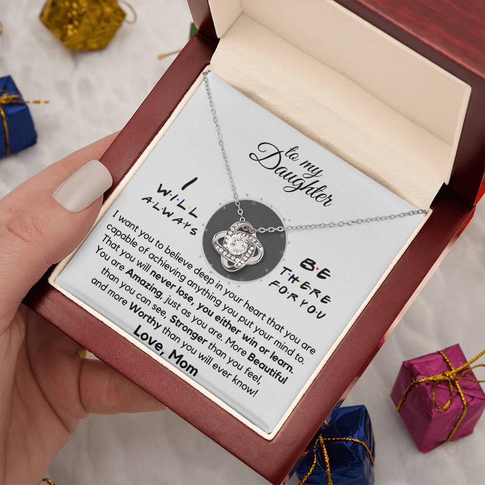 (Almost Gone) Class of 2021 - Always There for You - Gift Necklace From Mom