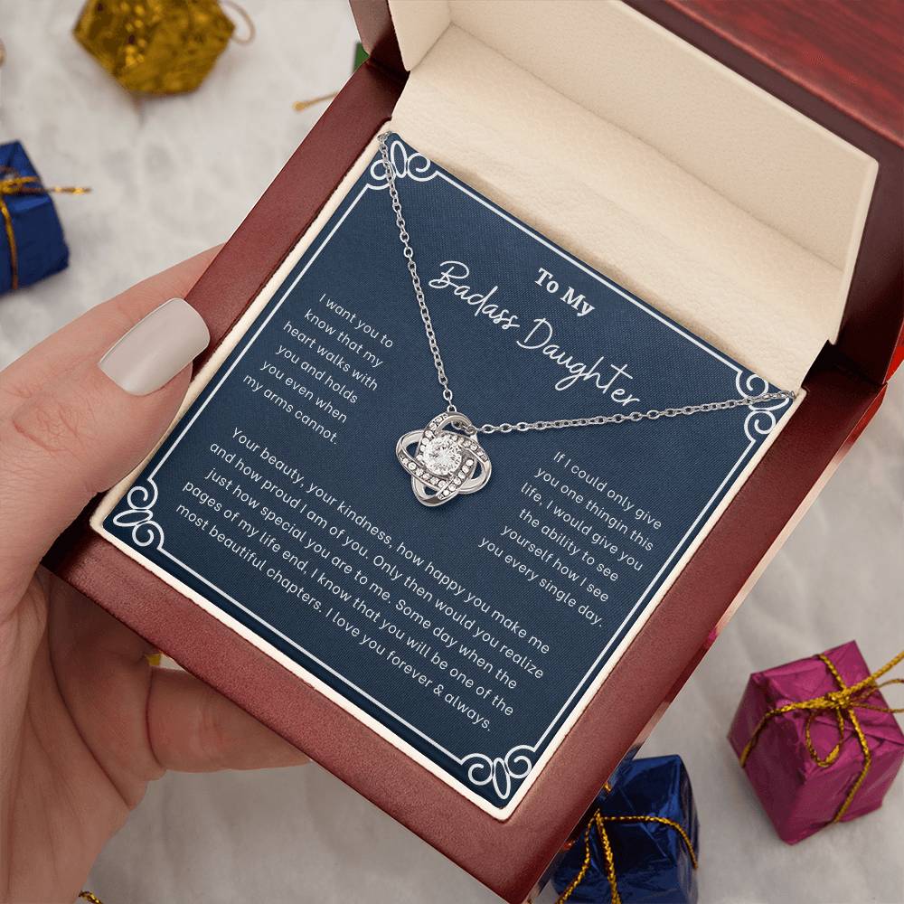 To my Daughter - 1st Design - To My Badass Daughter – A Lifetime of Love and Pride from Mom/Dad