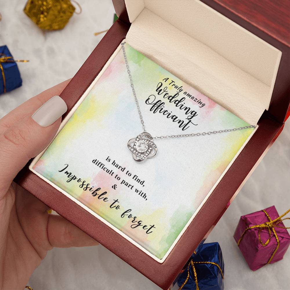 Wedding Officiant Gift | Gift for Wedding Officiant Necklace | a Truly Amazing Wedding Officiant Appreciation Gift