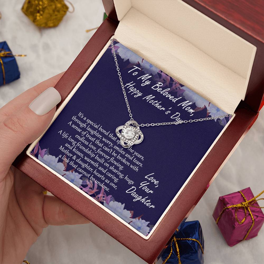"A Special Bond" - Mother's Day Necklace -  To Mother’s Day, Women’s Day, Engagement