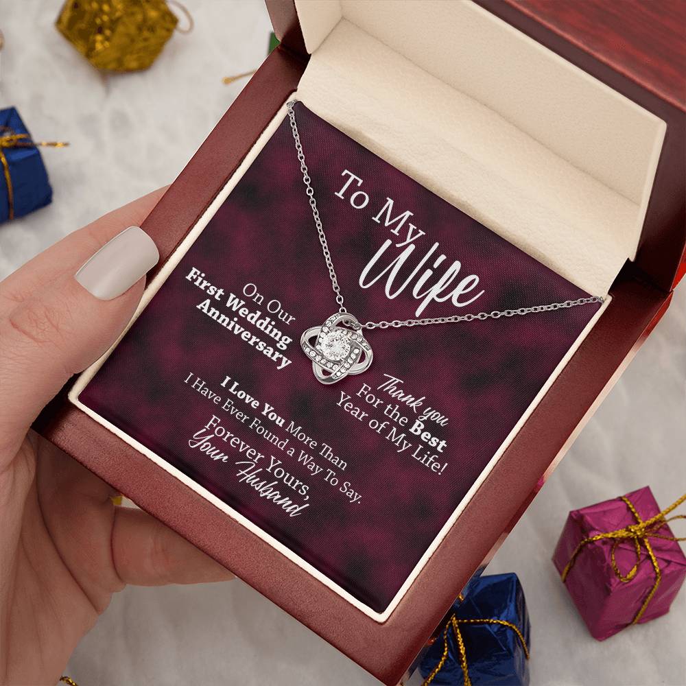 I Love You More Than I Have Ever Found a Way to Say 1st Anniversary Gift