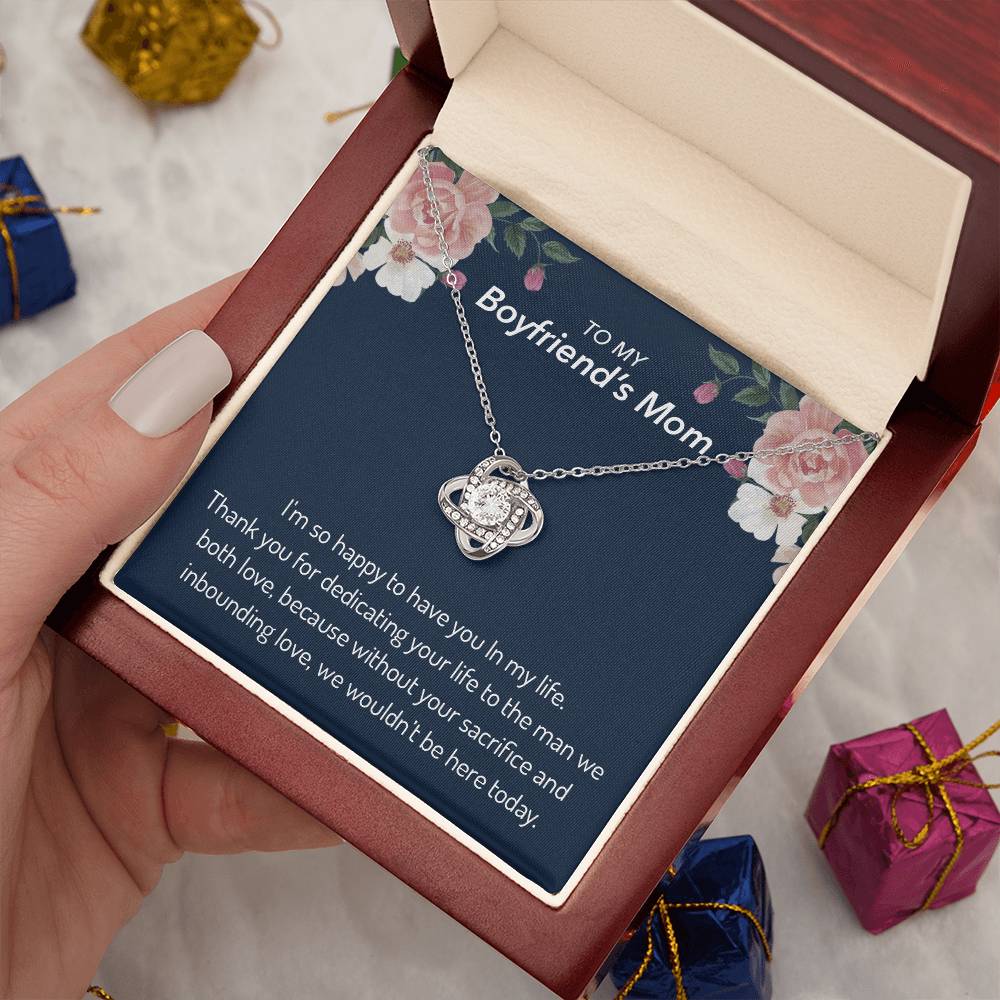 (Almost Gone) Boyfriend’s Mom Personalized Gift - Birthday Gift of Gratitude and Love