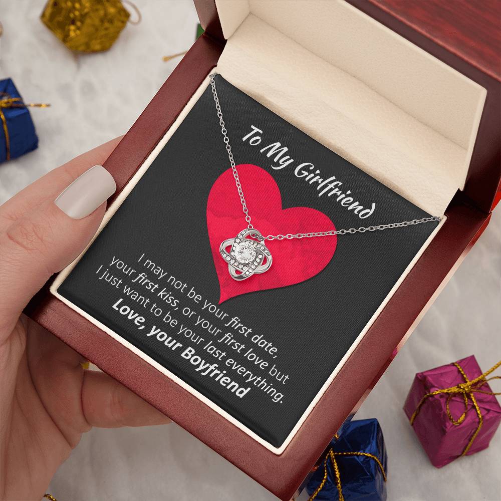 (Premium) Love Knot Necklace | Personalized Gift for Your Loving Girlfriend! ❤️