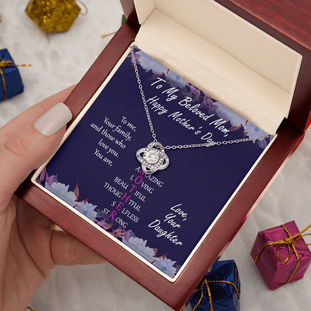 "Mother" Mother's Day Necklace -  To Love For Mom