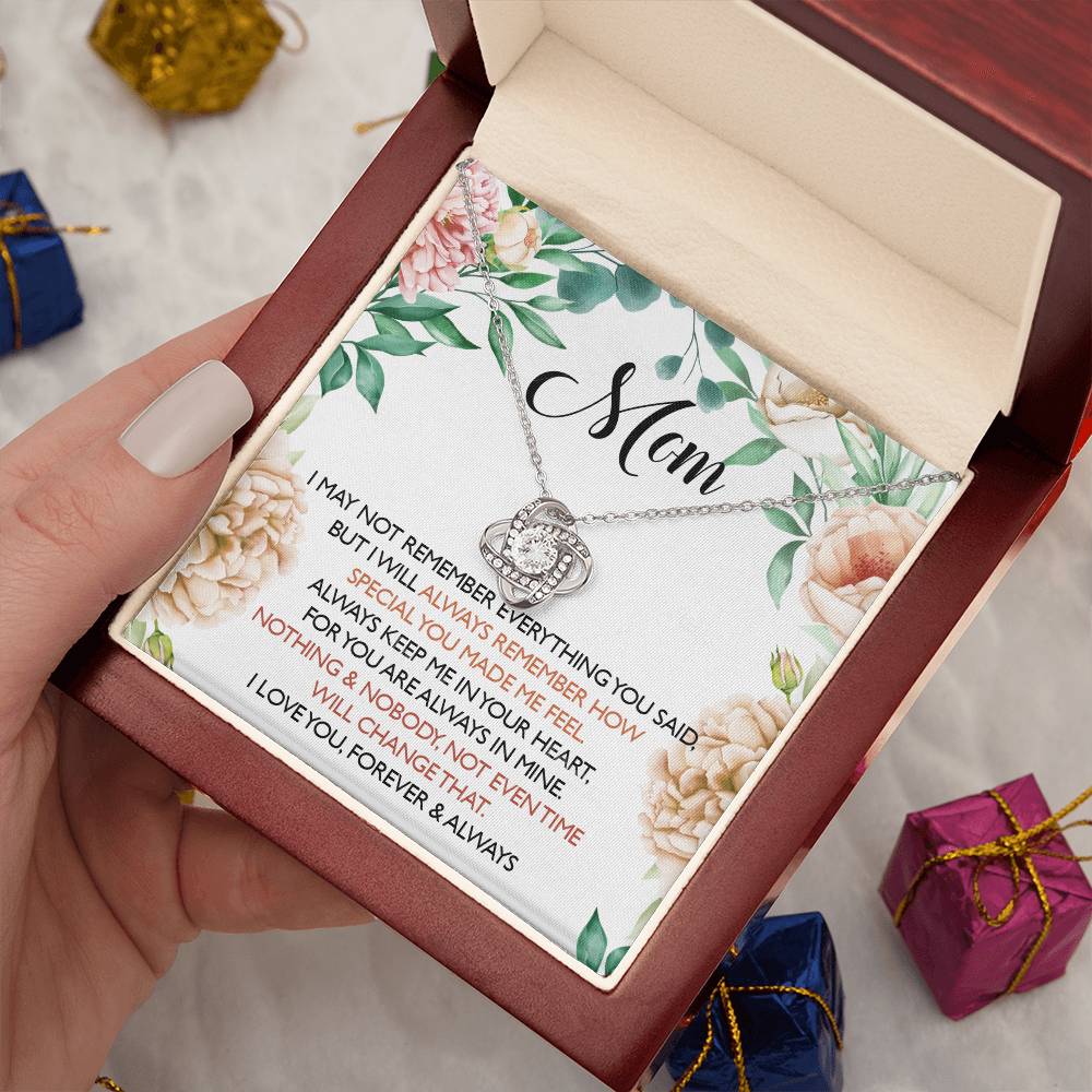 (Almost Gone!) Mother's Day Gift - Keep Me In Your Heart  - Special Mother’s Day Jewelry