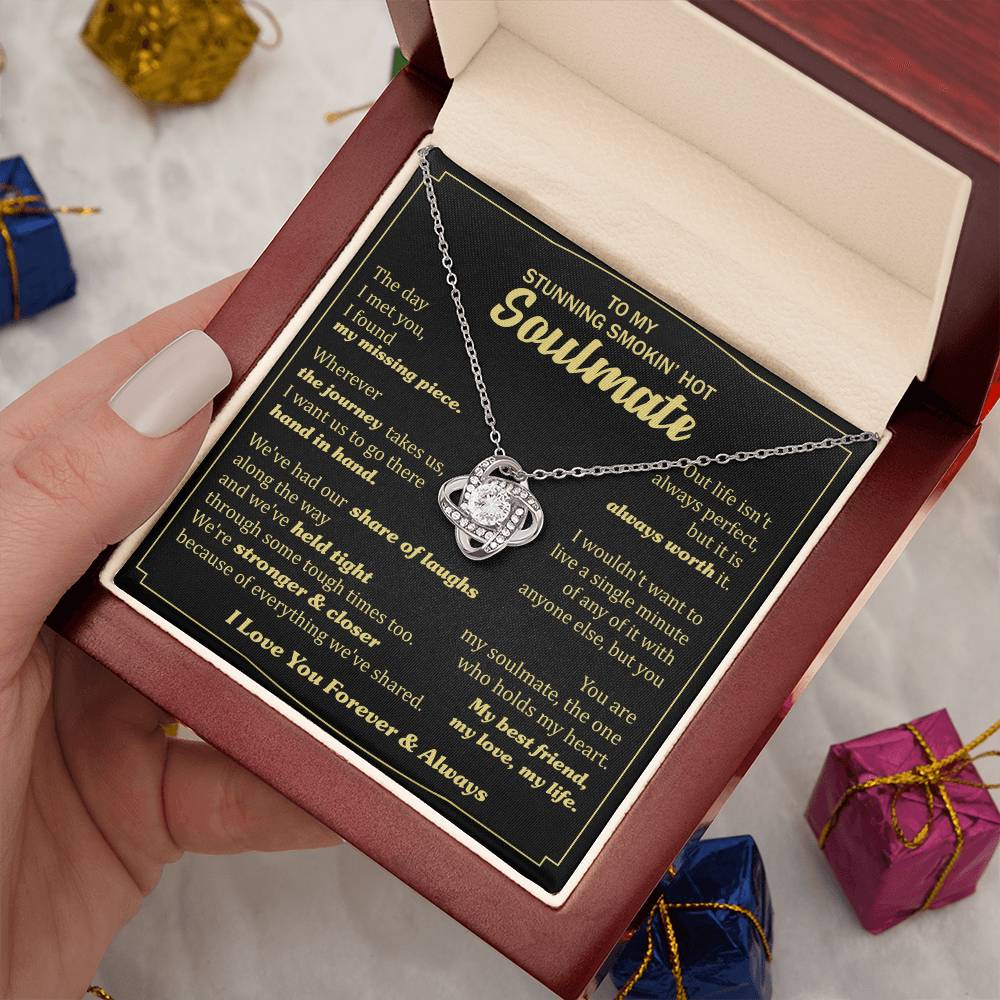 (Almost Gone) Gift for Your Soulmate - the One Who Holds My Heart - Love Knot