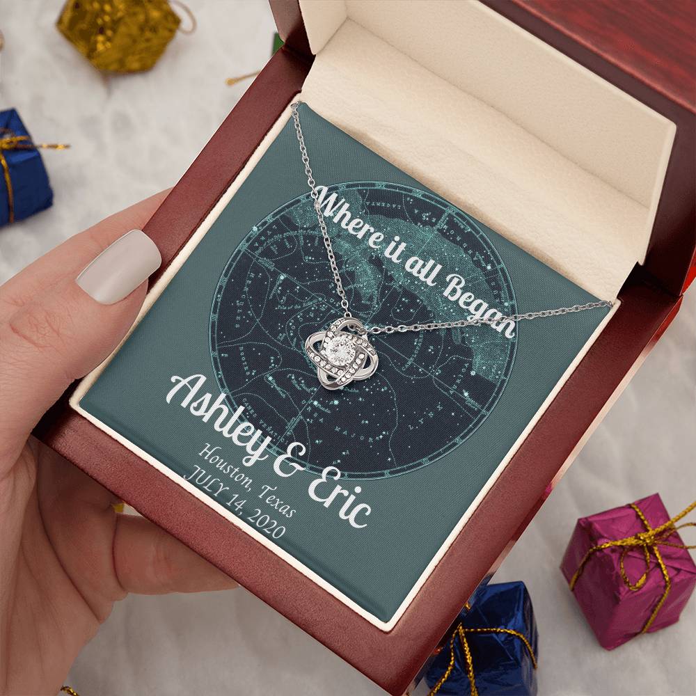 Stars Anniversary Gift – Our journey started here and will last forever - Wedding Day