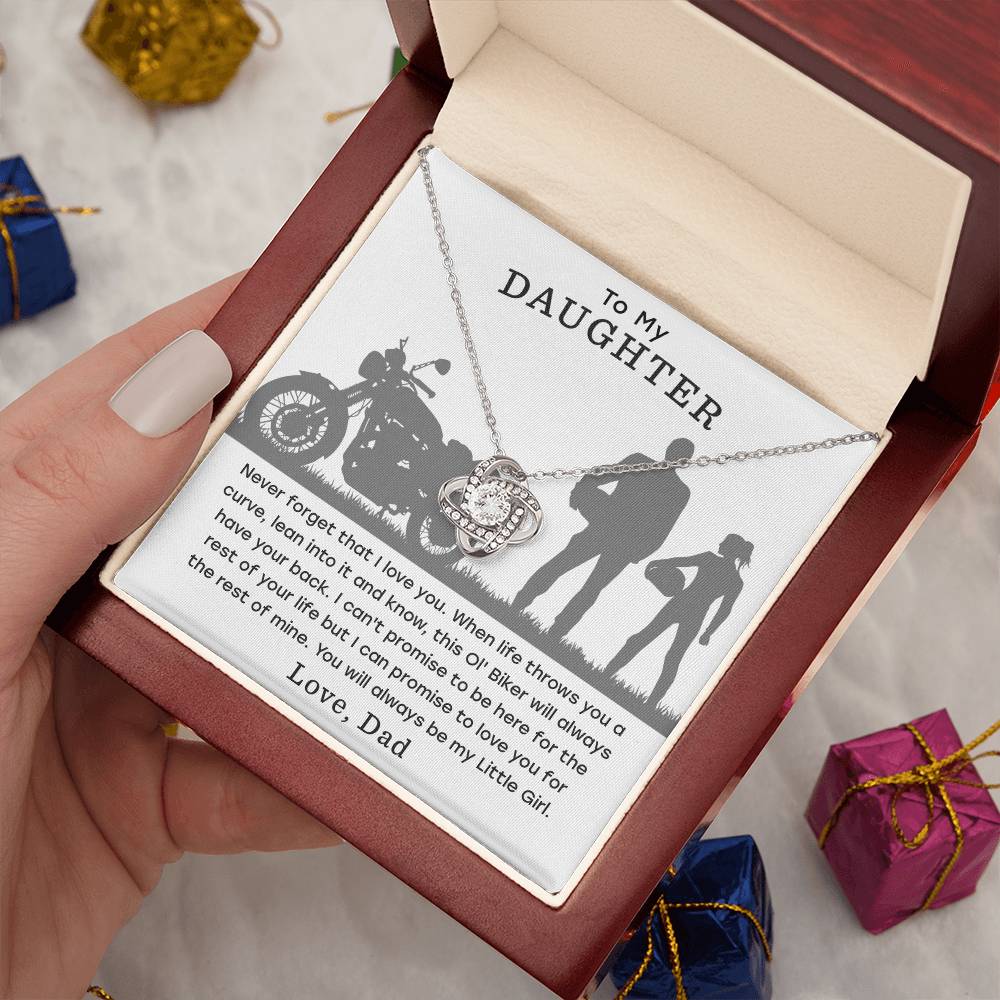(Almost Gone - Limited Stock) to My Daughter - Love, Dad - Necklace - With Love on Your Birthday