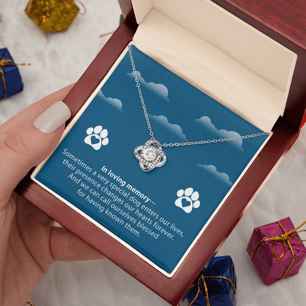 Necklace to Pet’s Memory – Blessed to have known you - Remembrance Day