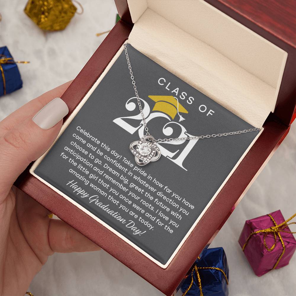 (Almost Gone) Class of 2021 – Love Knot Necklace
