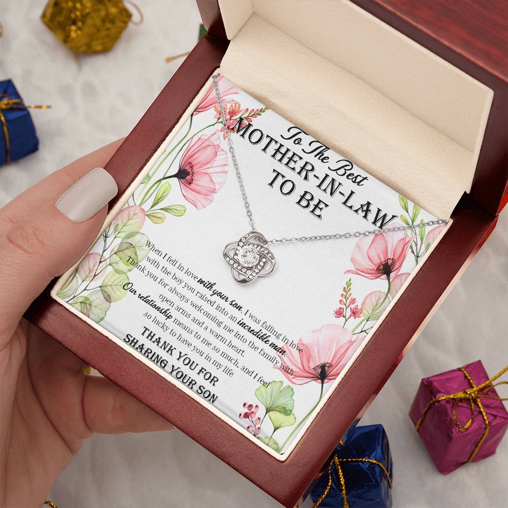 Mother in Law to Be Gift, Mother in Law to Be Necklace, Mother in Law Gift From Daughter in Law, to the Best Mother-In-Law Necklace Gift, Personalized Mother in Law Necklace Gift