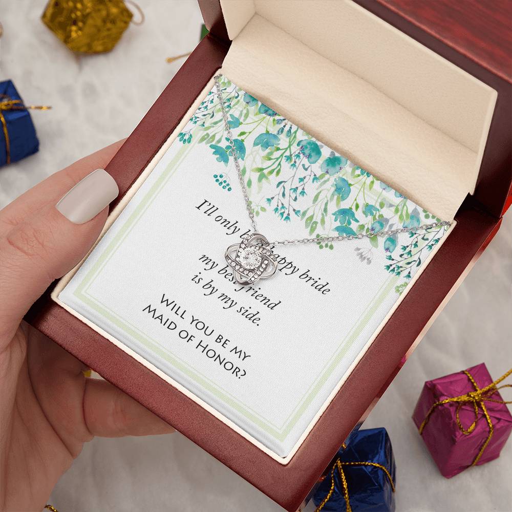 Will You Be My Maid of Honor Bridal Wedding Jewelry