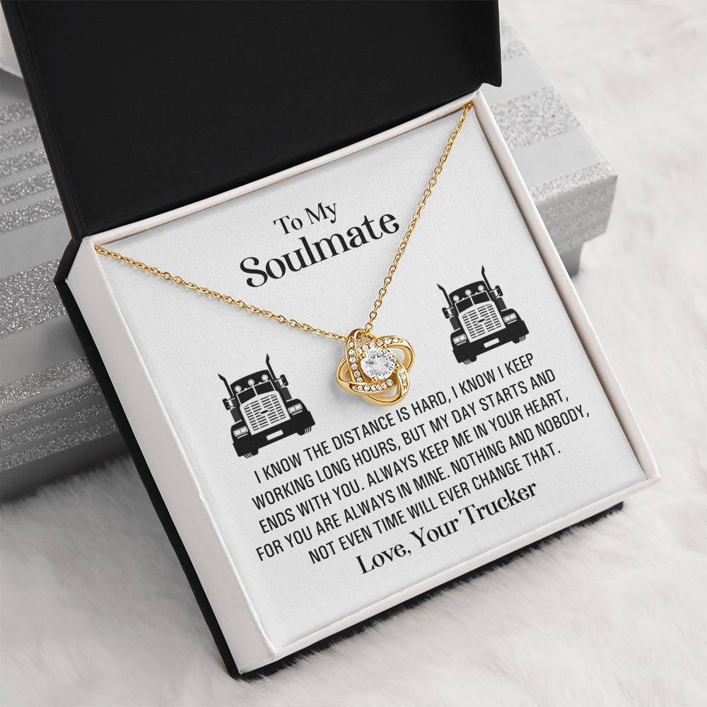 (Almost Gone!) Soulmate Necklace - You Are Always In Mine