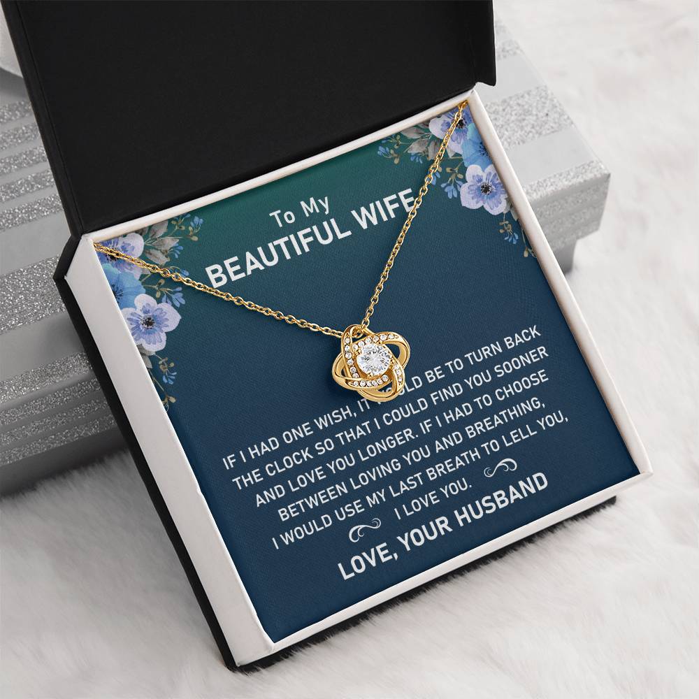 [Almost Gone] To my Beautiful Wife- I Use my last breath to tell you, I love you