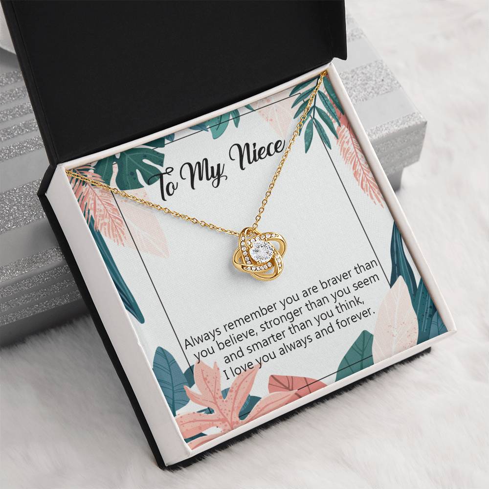 To My Niece Necklace,niece Birthday Gift From Aunt, Niece Necklace Gift,niece Gift From Aunt Uncle, Aunt Niece Necklace, Niece Birthday Gift