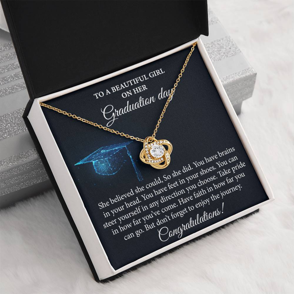 (Almost Gone) Beautiful Girl, Graduation Necklace