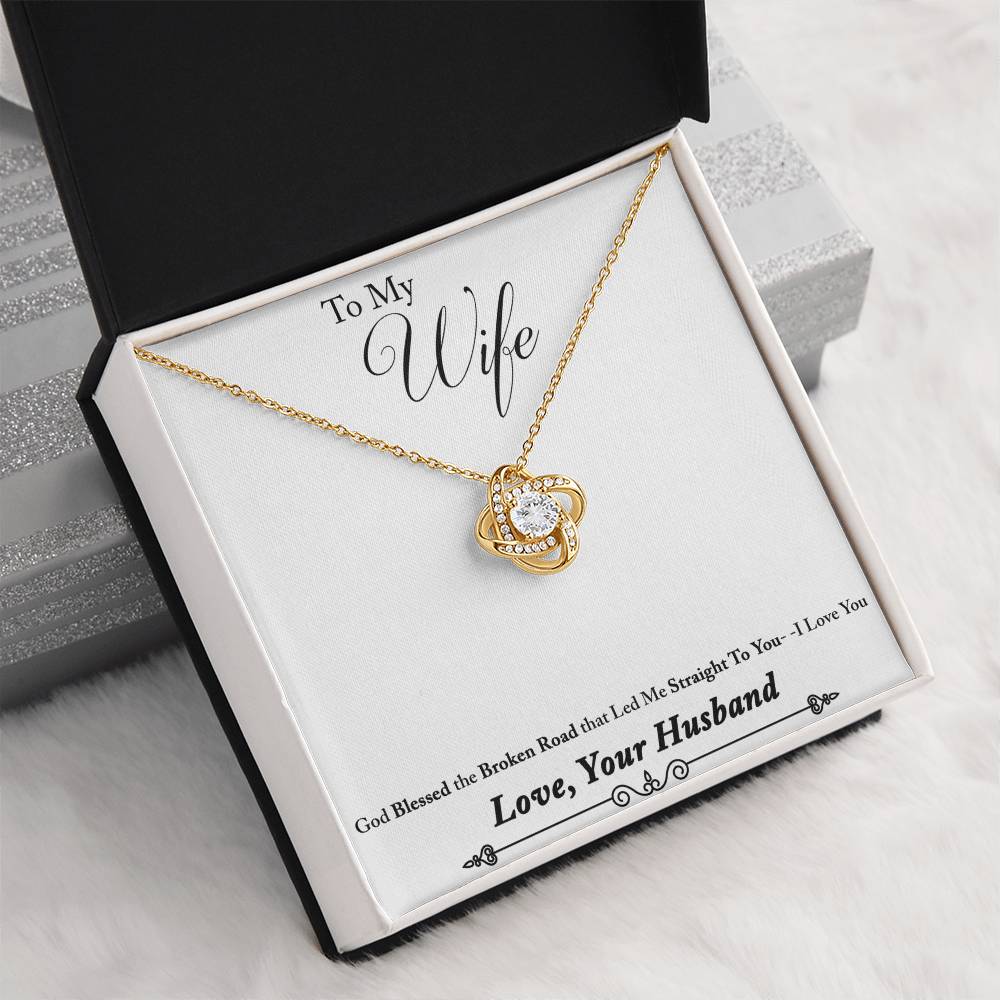 To Wife From Husband – God blessed the road that led me straight to you on our journey of love