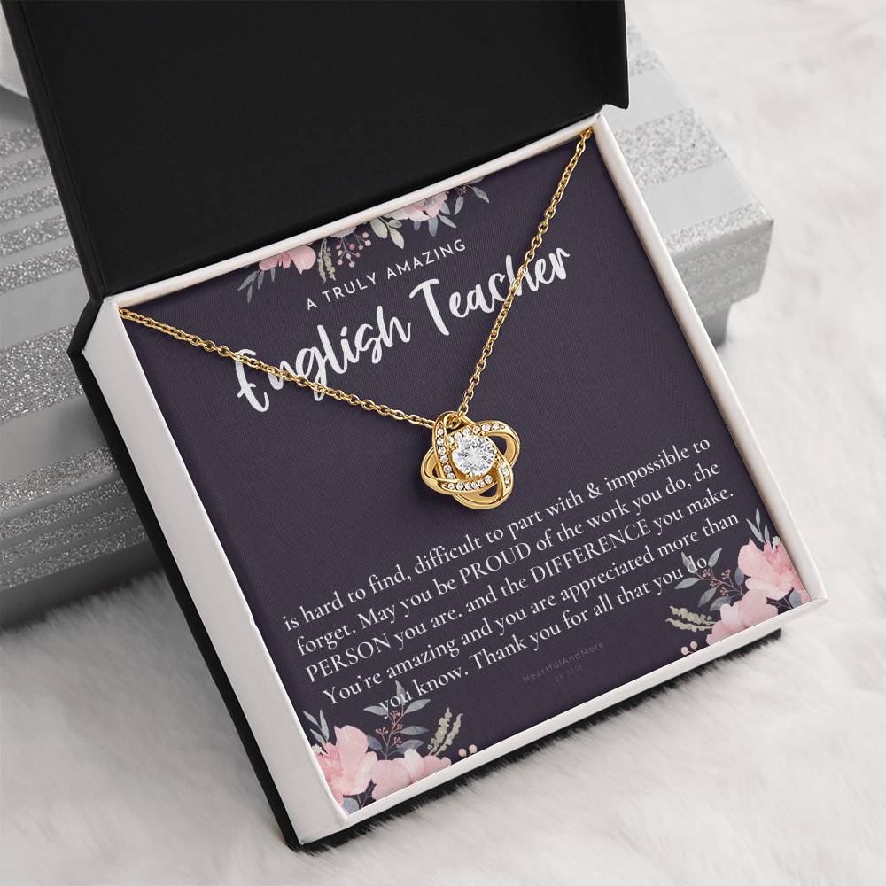 Gift For English Teacher, English Teacher Appreciation Gift, A Truly Amazing English Teacher Gift