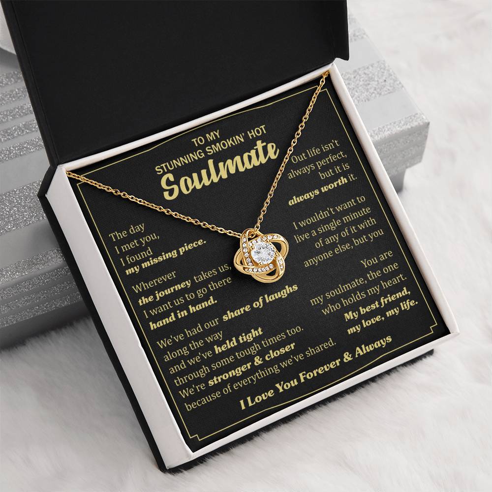 (Almost Gone) Gift for Your Soulmate - the One Who Holds My Heart - Love Knot