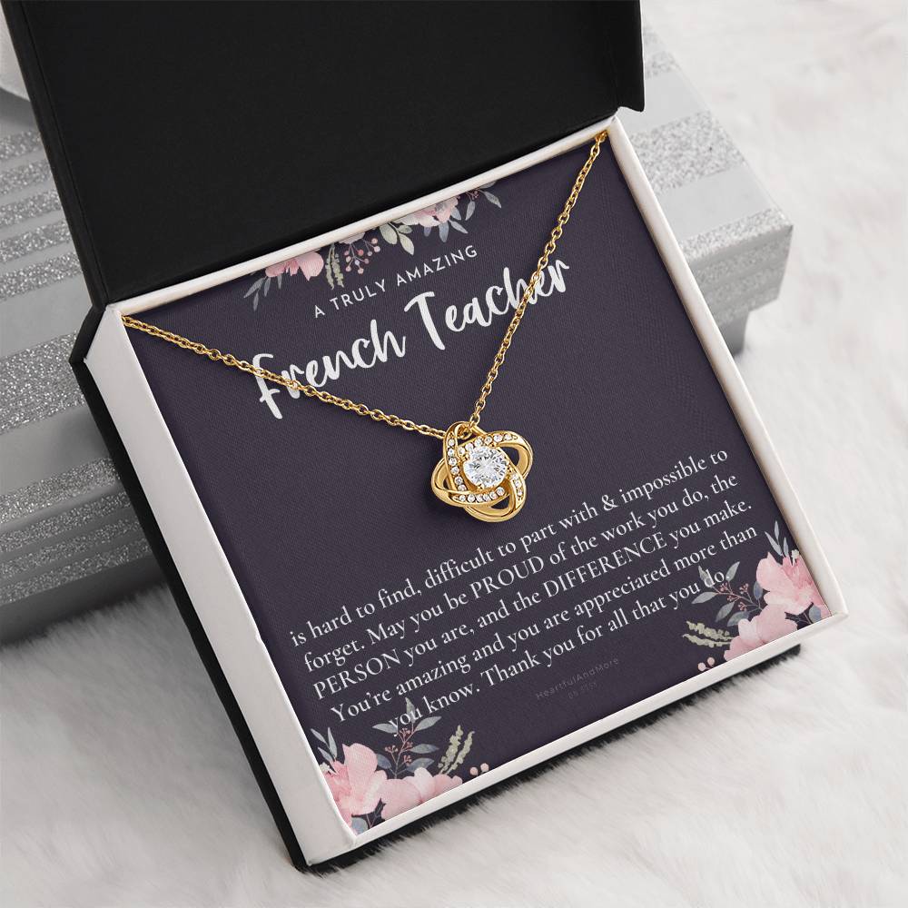 Gift For French Teacher, French Teacher Appreciation Gift, A Truly Amazing French Teacher Gift