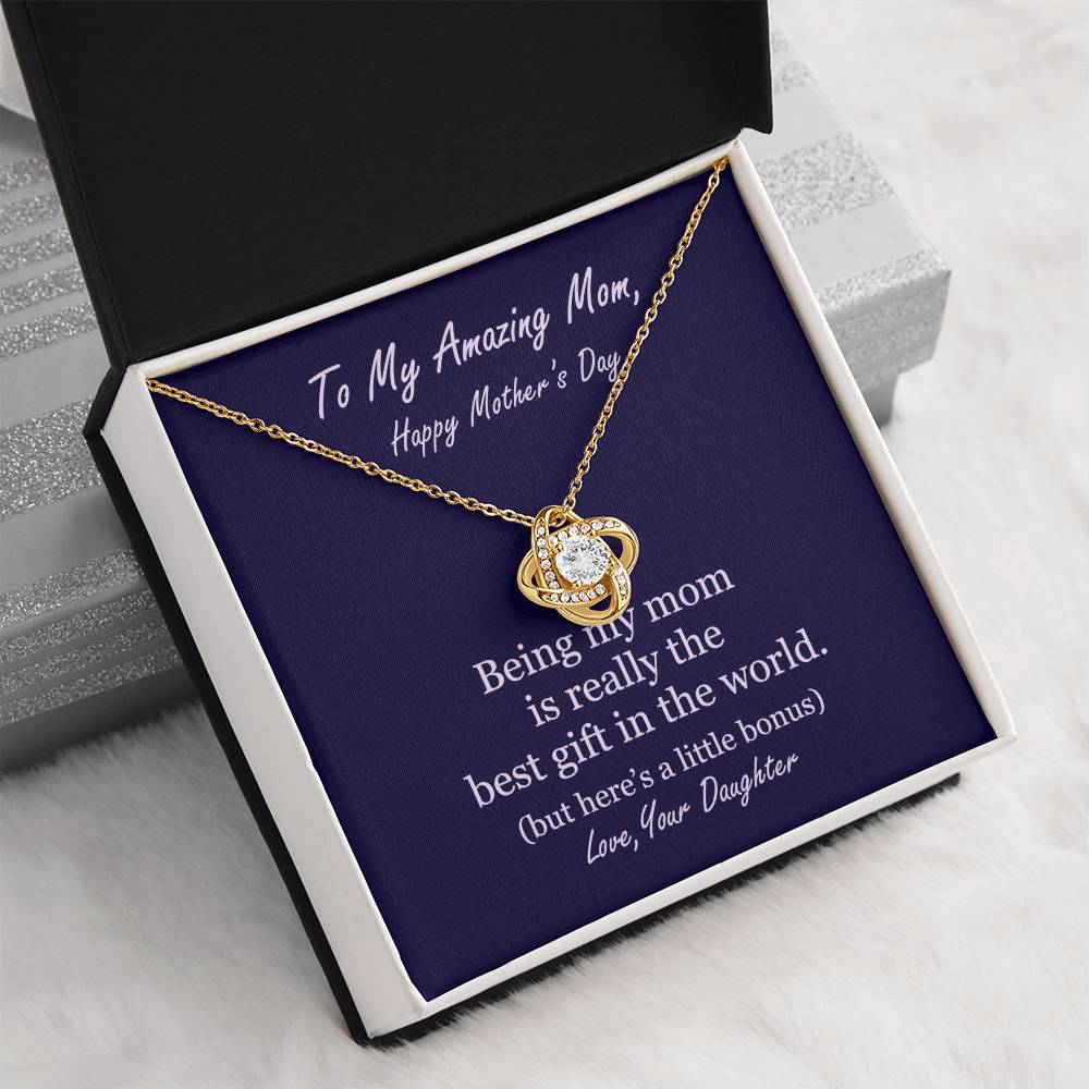"The Best Gift in the World" Mother's Day Necklace -  Is The Best Gift In The World