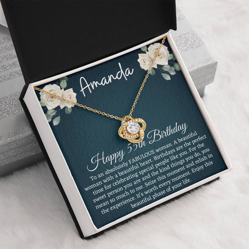 55th birthday - Gift For Girl Friend, My Mom - Present To Birthday