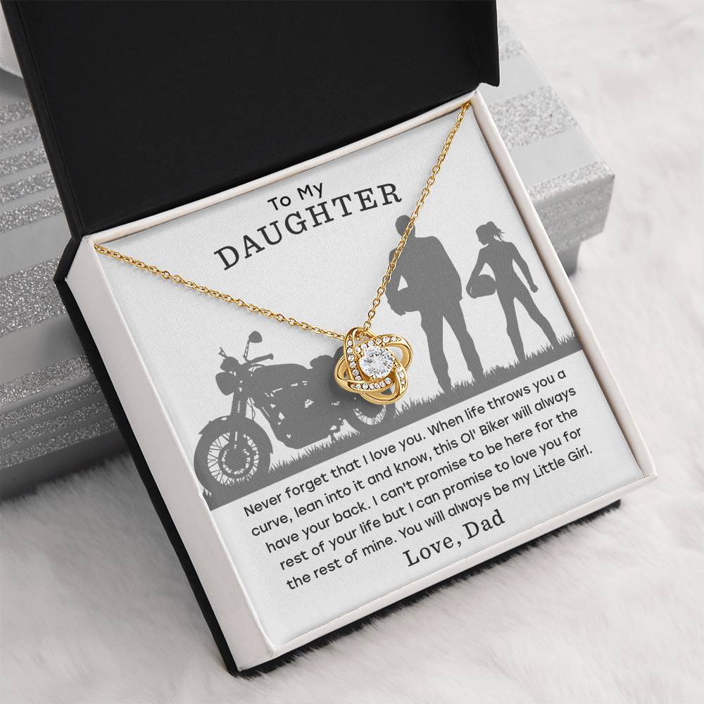 (Almost Gone - Limited Stock) to My Daughter - Love, Dad - Necklace - With Love on Your Birthday