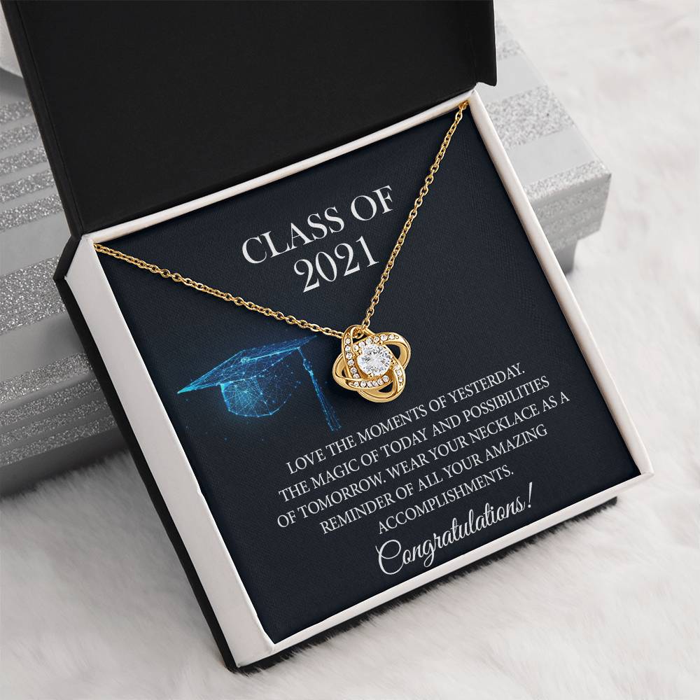 (Almost Gone) Class of 2021, Graduation Necklace