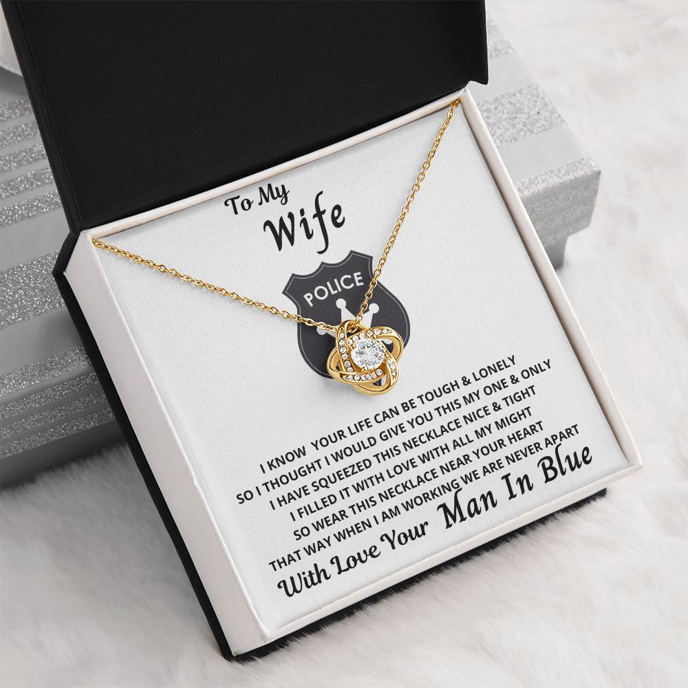 To My Wife From Your Man In Blue - My Greatest Blessing on Woman Day