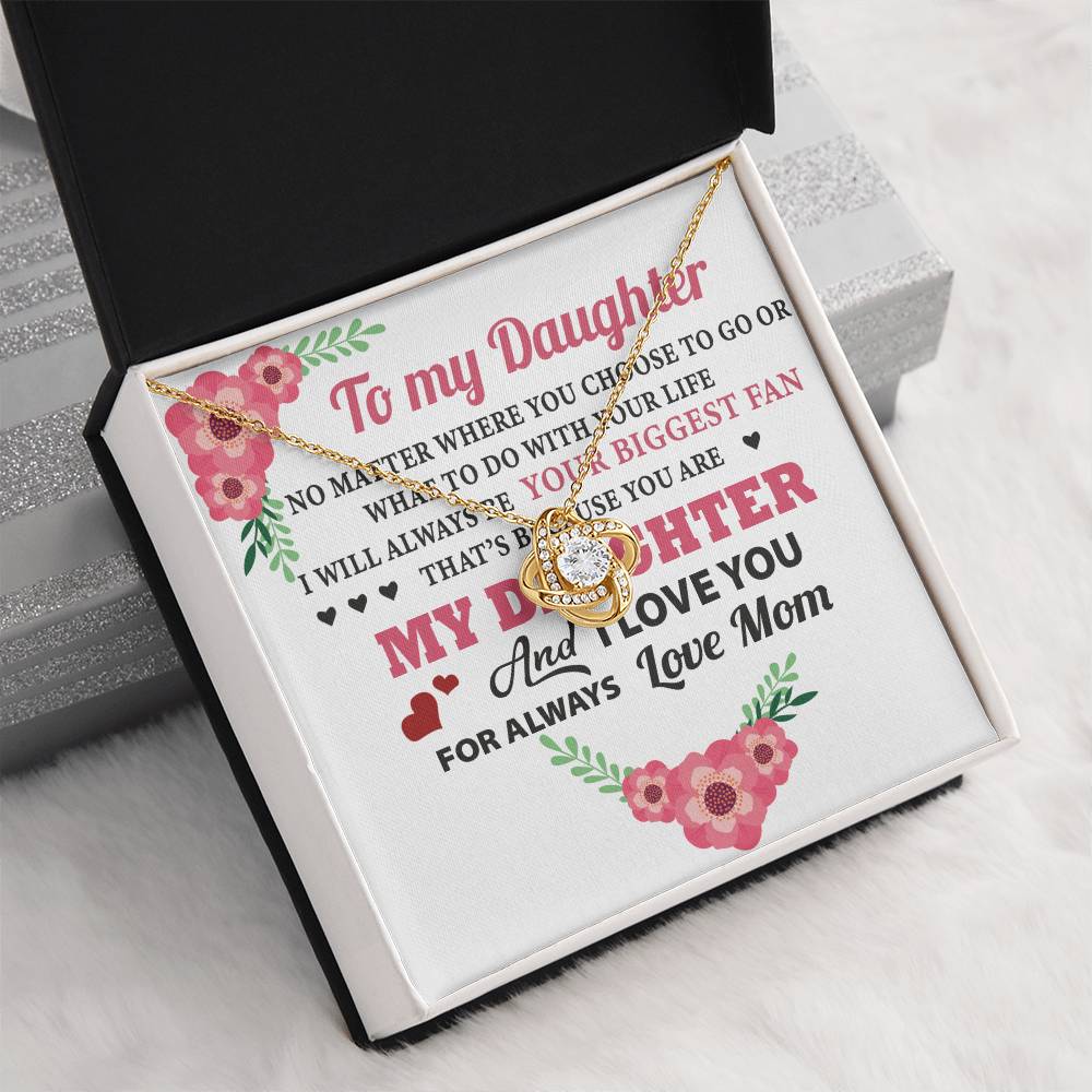 To My Daughter I Love You – Wherever life takes you, I’ll be there - Christmas Gift