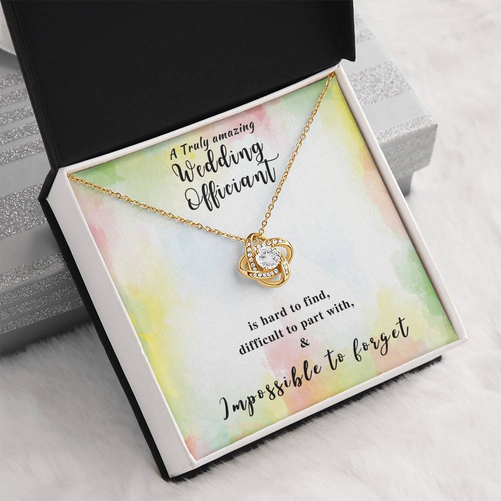 Wedding Officiant Gift | Gift for Wedding Officiant Necklace | a Truly Amazing Wedding Officiant Appreciation Gift