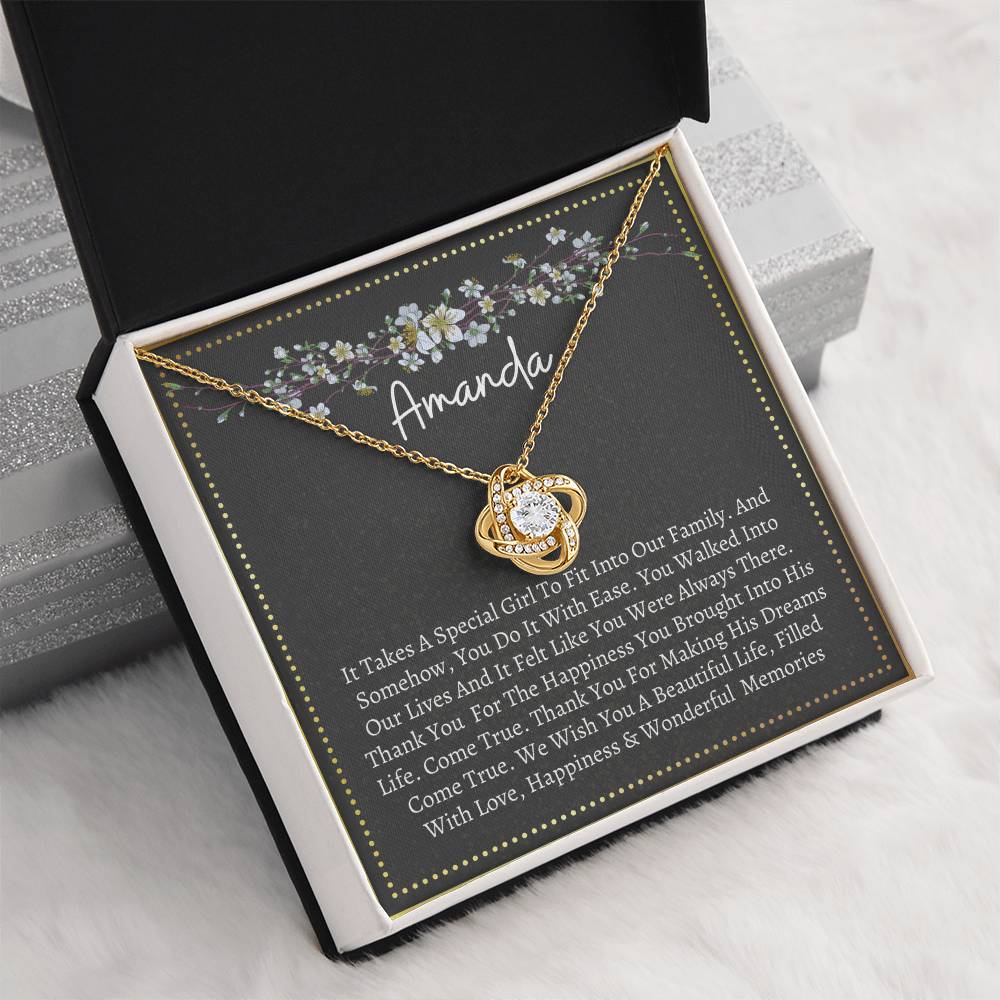 Gift for Son's Girlfriend - Wishing you a beautiful life filled with love, happiness, and wonderful memories on Wedding Day