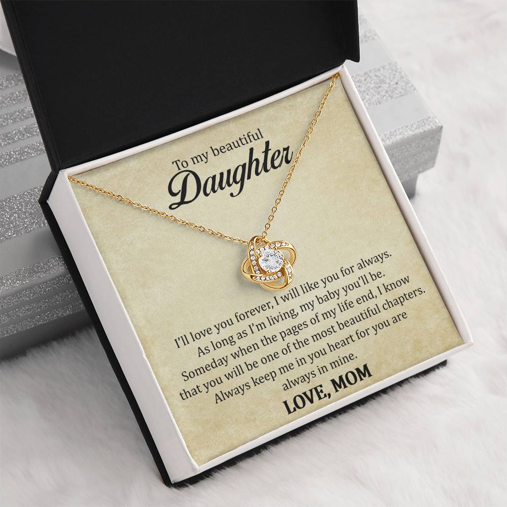 To My Beautiful Daughter - Always keep Me in Your Heart