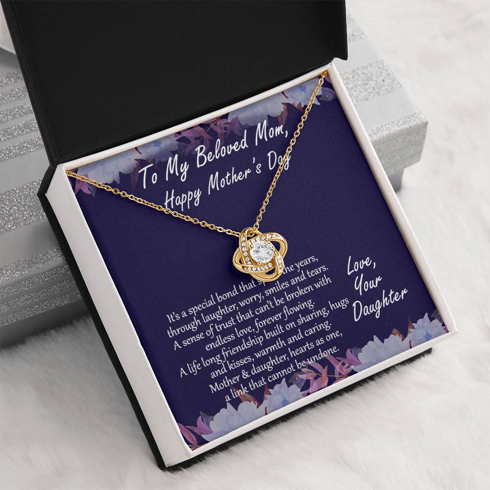 "A Special Bond" - Mother's Day Necklace -  To Mother’s Day, Women’s Day, Engagement